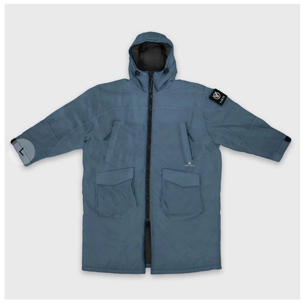 VOITED original changing robe and dry coat, xs, marsh grey